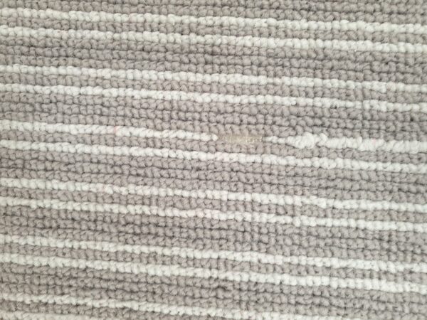 Boucle Neutrals Stripe Sloane Steel 4m x 5.9m