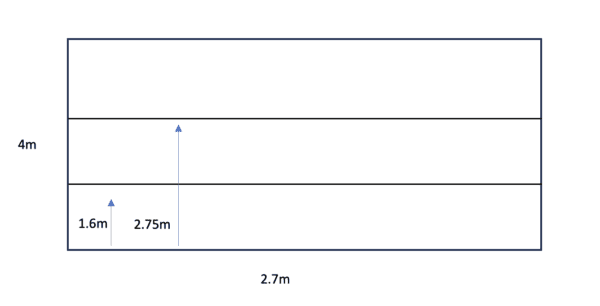 Pioneer Blazing 4m x 2.7m